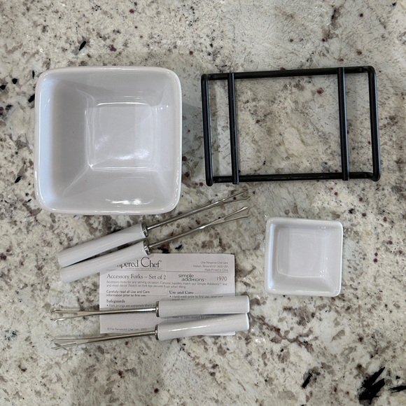 Pampered Chef Simple Additions Fondue Set - Picture 14 of 16